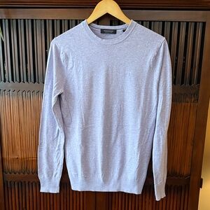 Men's Lavender Crew Neck Sweater